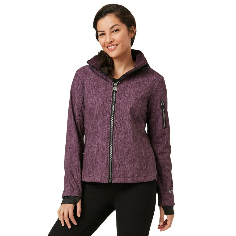 Free Country Jacket Fleece Line Super Softshell Full Zip XL Wind Water Resistant - Picture 3 of 12